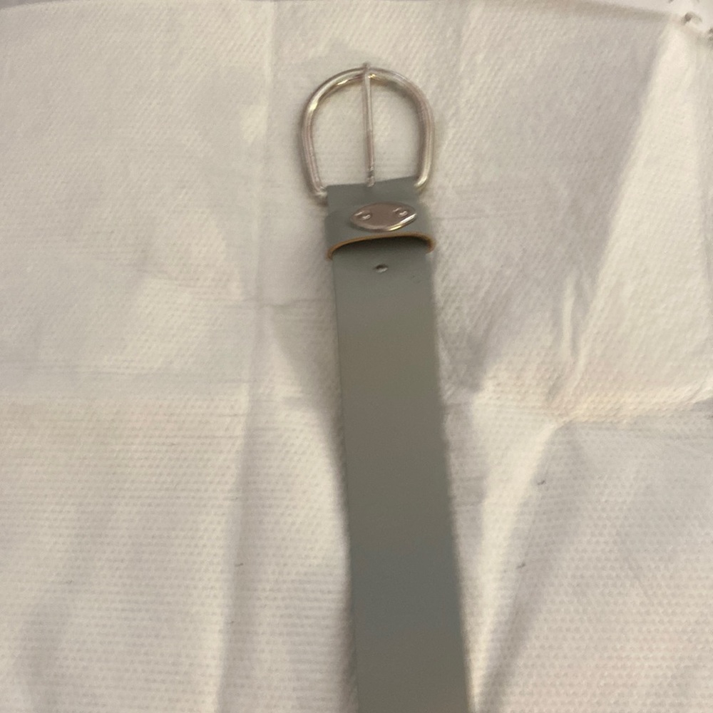 Leather belt
